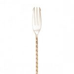 Barspoon Fork Gold 40cm 'Style C'