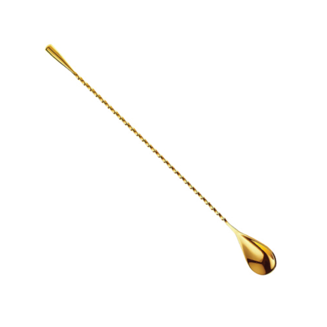 Barspoon TearDrop ‘B Style’ Gold 30cm