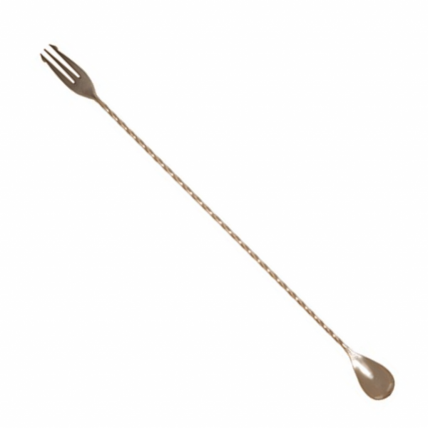 Barspoon Fork Gold 40cm 'Style C'