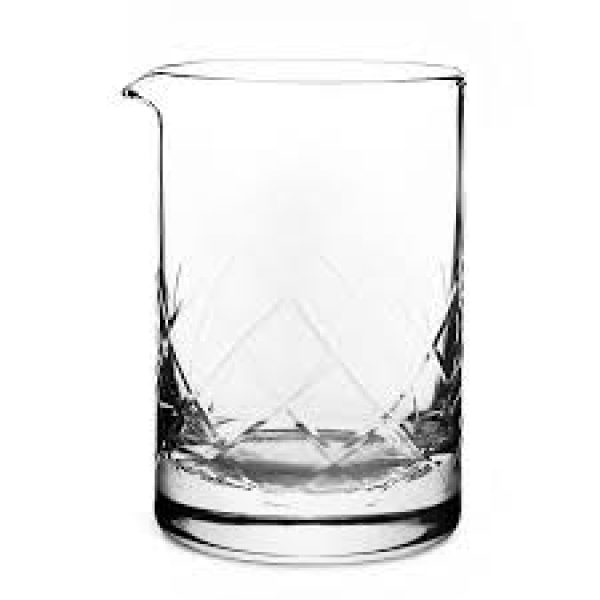 Yarai Mixing Glass 550ml Seamless Flat Bottom