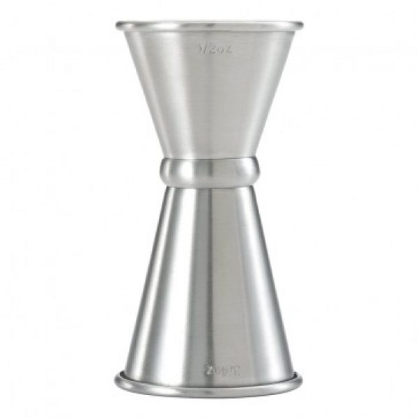 Japanese Style Jigger 1/2oz 3/4oz Stainless Steel