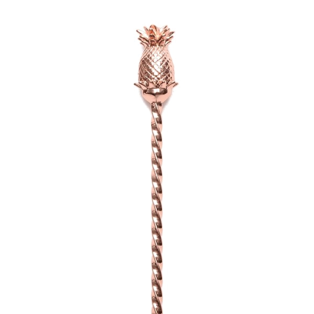 copper pineapple barspoon