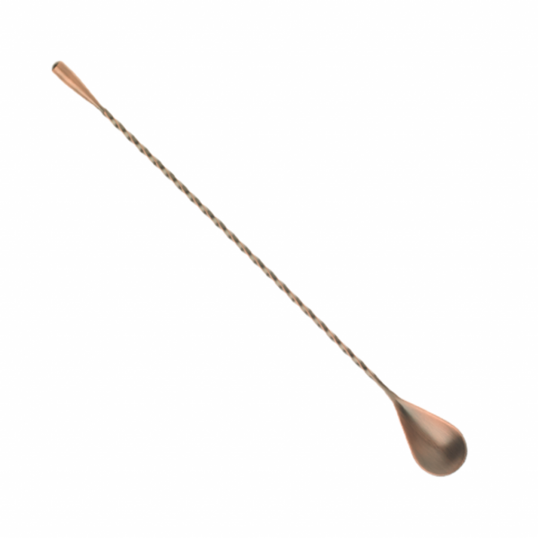 Barspoon Teardrop 30cm Antique Copper
